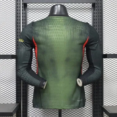 2026/27 Player PSG terceira visitante kit de manga comprida camisola de futebol foto do álbum 5
