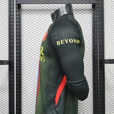 2026/27 Player PSG terceira visitante kit de manga comprida camisola de futebol foto do álbum 6