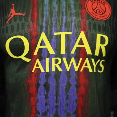 2026/27 Player PSG terceira visitante kit de manga comprida camisola de futebol foto do álbum 9