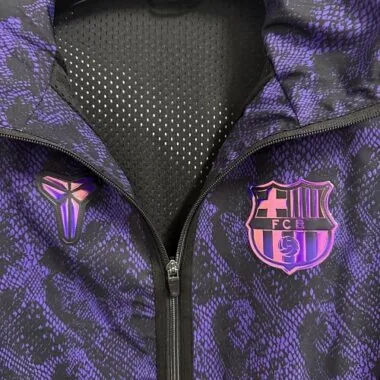 2026/27 Barcelona Windbreaker Jackets camiseta de fútbol foto del álbum 3