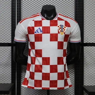 26-27 Player Croatia Home Kit S-3XL Cheap Football Jersey Wholesale Yupoo
